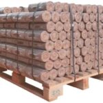 Madeira densificada – Madeira dura – 1 tonelada por paleta