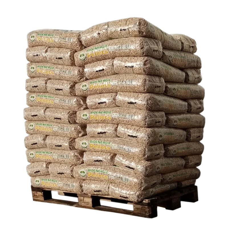 img_3041-2 Pellet Bio Energy 100% Resinosos – Palete de 66 sacos de 15 kg - Image 1